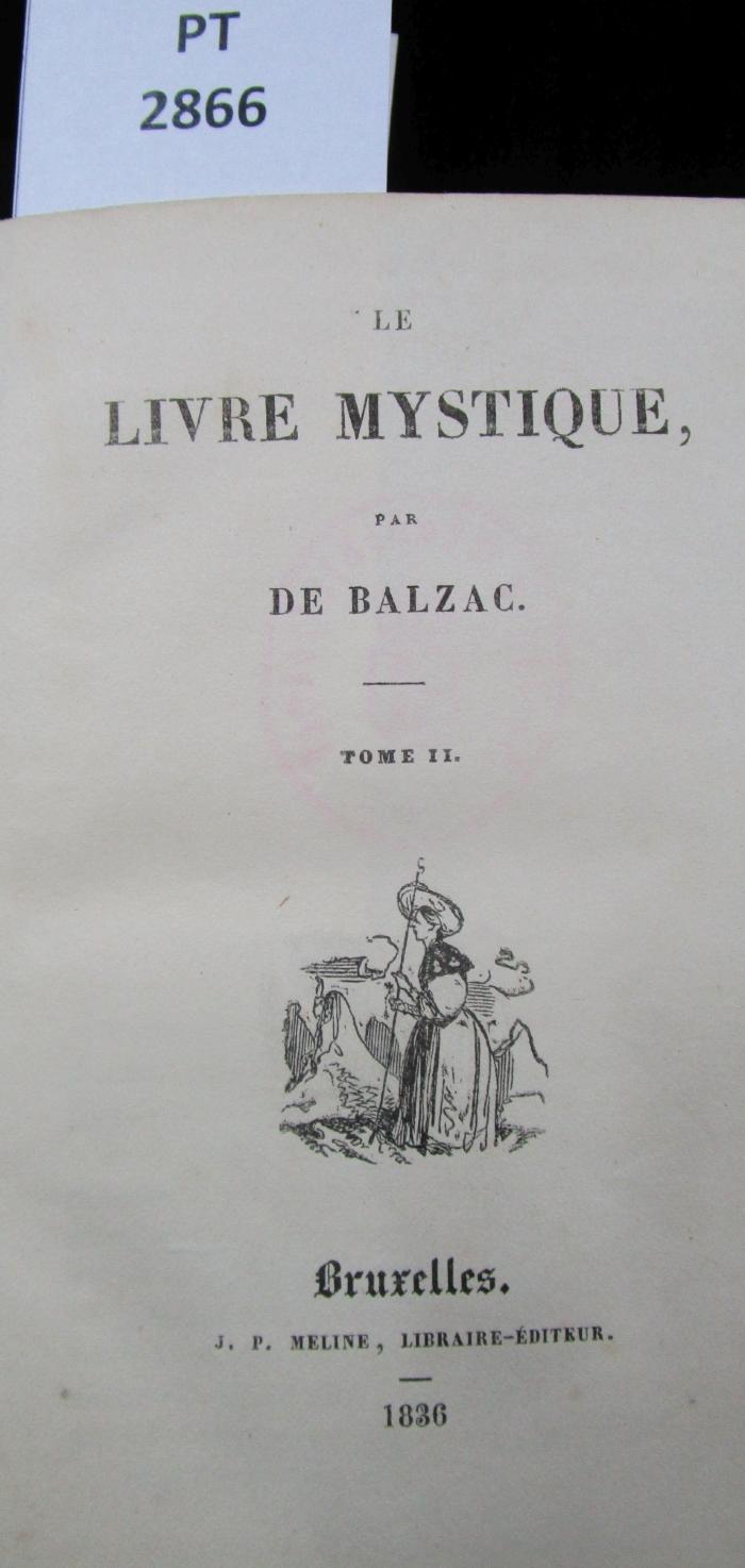  Le Livre Mystique. Tome II (1836)