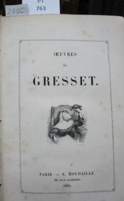  Oevres de Gresset (1859)