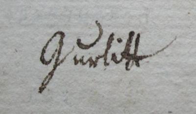  Attisches Museum. Des IV. Bandes I. Heft (1802);- (Gurlitt, [?]), Von Hand: Autogramm, Name; 'Gurlitt'. 