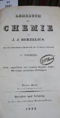  Lehrbuch der Chemie. Erster Band (1833)