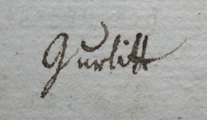  Attisches Museum. Des IV. Bandes I. Heft (1802);- (Gurlitt, [?]), Von Hand: Autogramm, Name; 'Gurlitt'. 