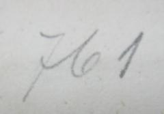 - (Deutsche Gesellschaft für Ethische Kultur), Von Hand: Signatur; '761'. 