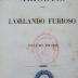  L' Orlando furioso. Volume primo (1846)