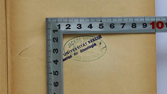 III 867 (Lesesaal) : Die Reise in's Zigeuner-Land. (ca. 1880);-, Stempel: Name; 'Jackob Me...chel
[...]
Budapest
... Bez. Aus Stationsgasse 17'