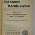 SA 1883 : Nos Unions D'aprés-Guerre (1920)