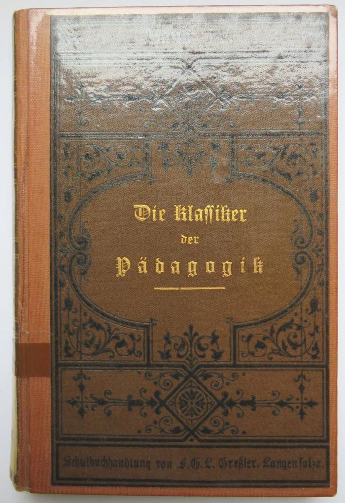 Pä 53 Salz 2 : 2 : Pädagogische Schriften. Zweiter Teil: Krebsbüchlein (1894)