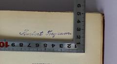 - (Ingram, Herbert), Stempel: Nummer; 'Herbert Ingram.'. 