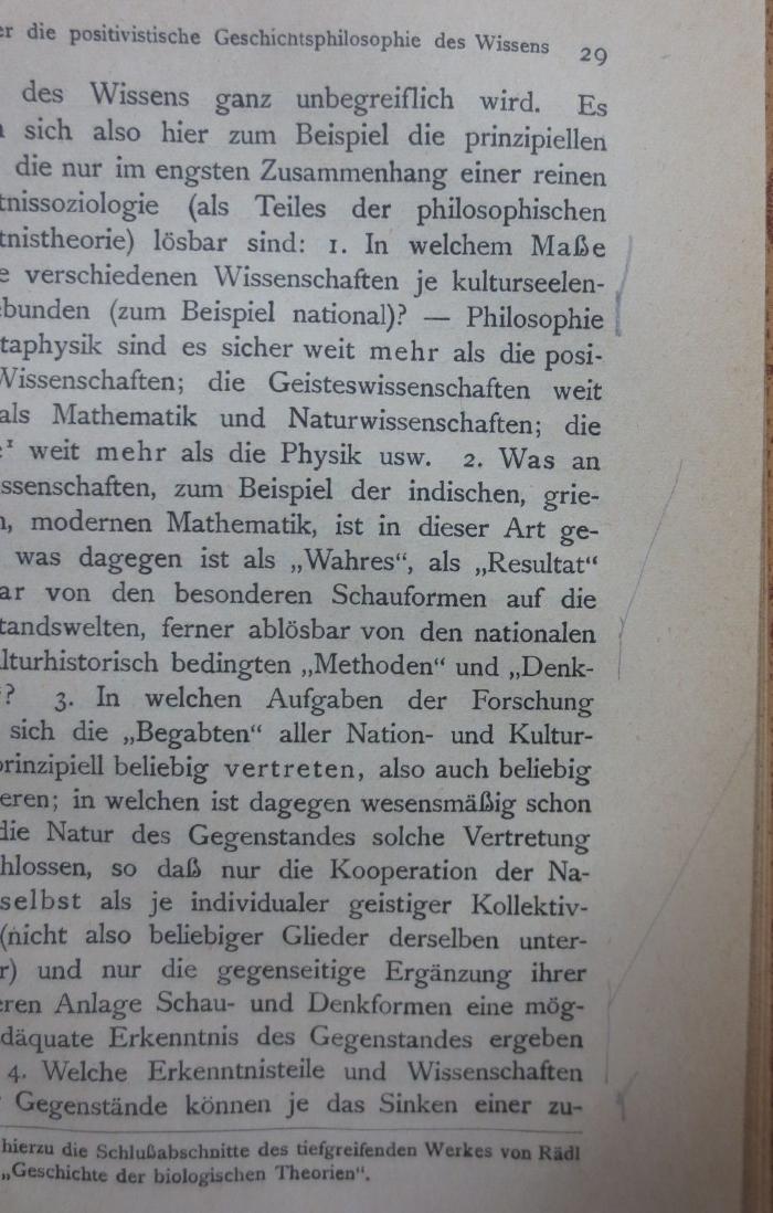 VIII 1639 1 2.Ex.: Moralia (1923);- (unbekannt), Von Hand: Annotation. 