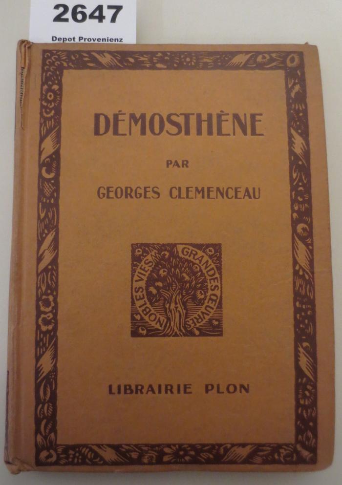  Démosthène ([1926])