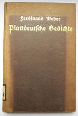 Z 6628 : Plattdeutsche Gedichte (1912)