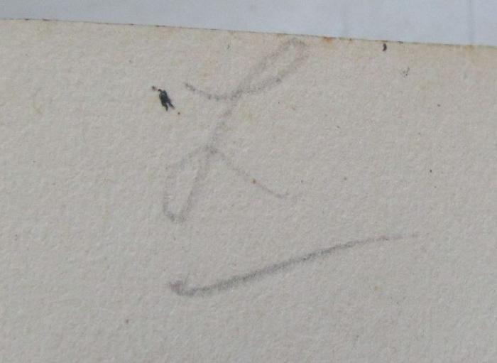 Kc 633: J. Robert Mayer und das Gesetz von der Erhaltung der Energie (1925);- (unbekannt), Von Hand: ; 'L'. 
