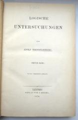 P 3051 : Logische Untersuchungen. Erster Band (1870)