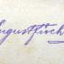 - (Fischel, August), Stempel: Autogramm; 'August Fischel'.  (Prototyp)