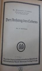Kg 1850: Der Anfang des Lebens (1916)