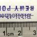 - (Popa, Remy), Stempel: Name, Exlibris; 'Bibliotheca Remy Popa'.  (Prototyp)