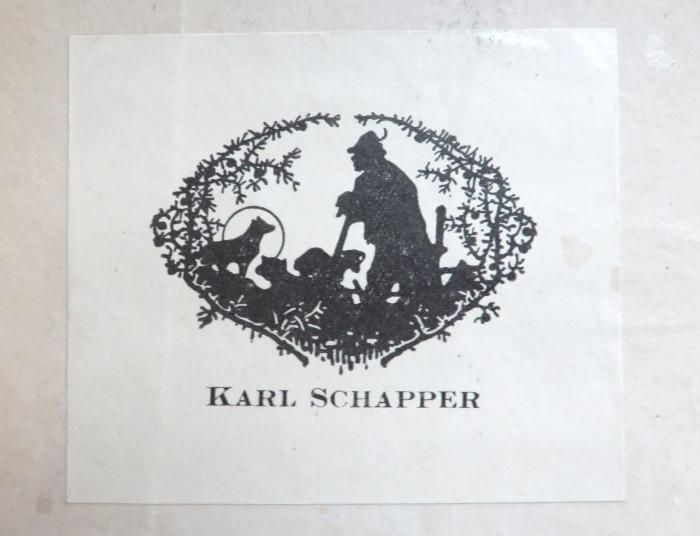 - (Schapper, Karl), Etikett: Name; 'Karl Schapper'. 