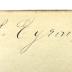 - (Egrand[?], J.), Von Hand: Autogramm; 'J. Egrand[?]'. 