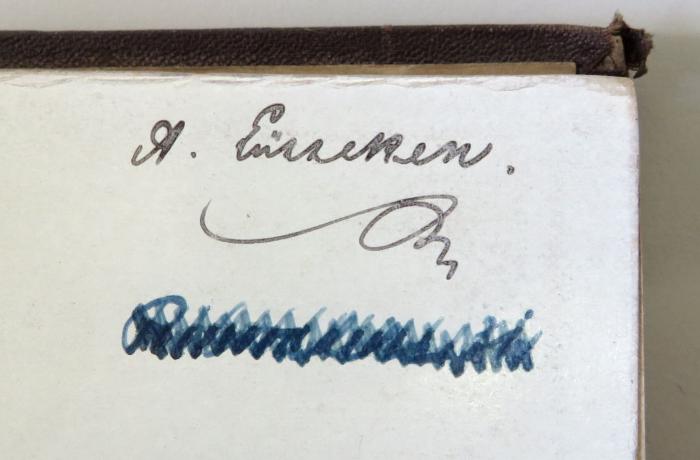 - (unbekannt), Durchgestrichen: ; '[?]'. 