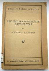 N 3019 : Bau und Bodenschätze Osteuropas. Eine Einführung (1921)