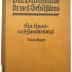 O.3197 : Die Biochemie Dr. med. Schüsslers und ihre Anwendung in Krankheitsfällen. Ein Haus- und Familienarzt. (1924)