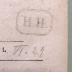 - (H., H.), Stempel: Initiale; 'H. H.'.  (Prototyp)