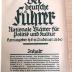 Zs 2168 - 1.1922 : Der deutsche Führer. Nationale Blätter für Politik und Kultur 1. Jg. 1.1922 (1922)