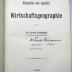 6/441 : Allgemeine und spezielle Wirtschaftsgeographie (1907)