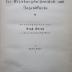 XV 264 2. Ex. : Jahrbuch der Erziehungswissenschaften und Jugendkunde. Erster Band (1925)