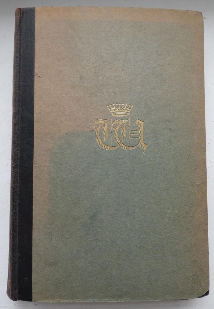 I 11881 2 3.Ex.: Denkwürdigkeiten des General-Feldmarschalls Alfred Grafen von Waldersee. Dritter Band 1900-1904 (1923)