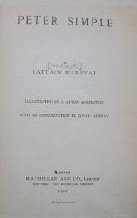Cq 1805: Peter Simple (1902)