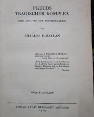 Hs 22 b: Freuds tragischer Komplex : Eine Analyse der Psychoanalyse (1929)