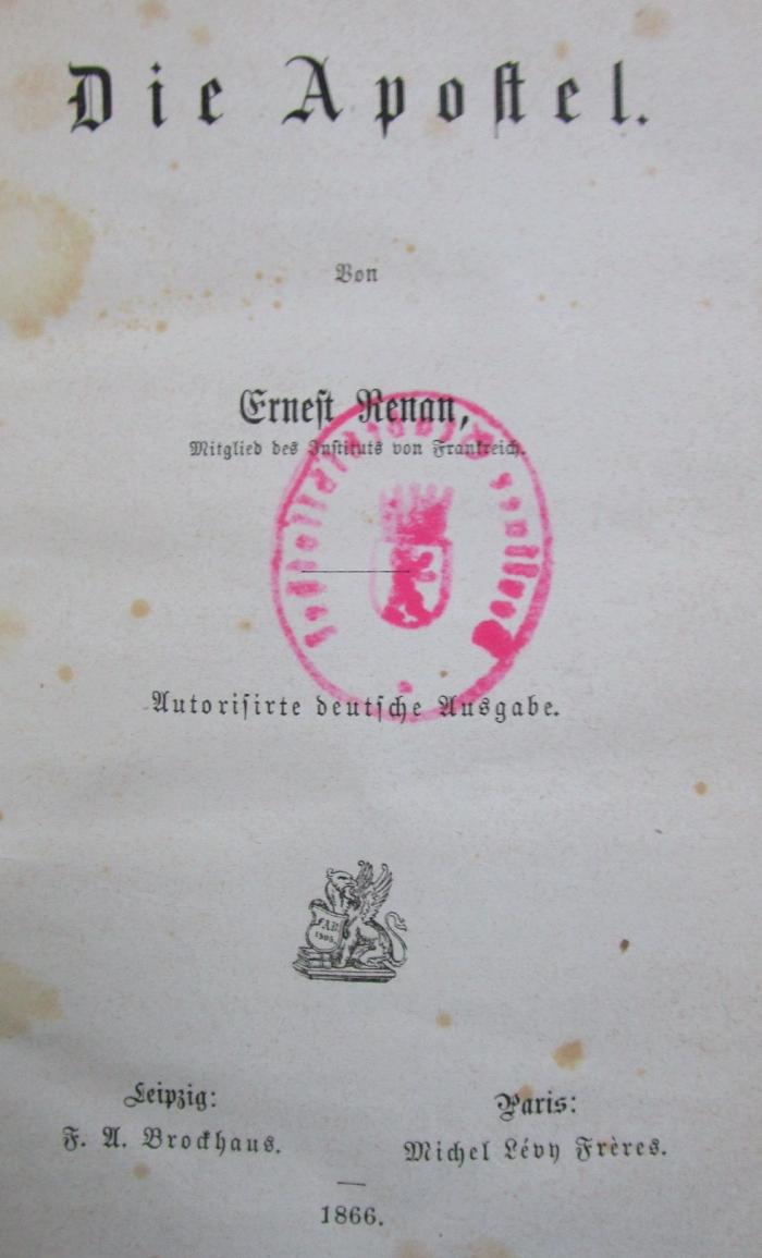 I 7432: Die Apostel (1866)
