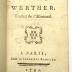 Z 11709 : Les malheurs du jeune Werther (1792)