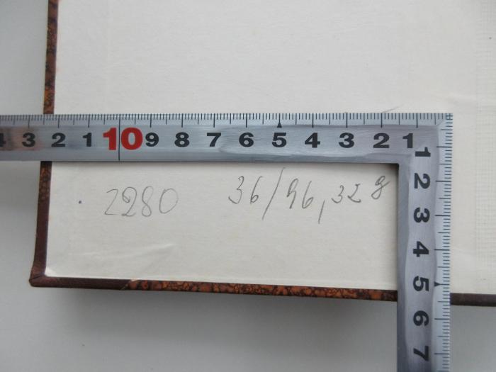 -, Von Hand: Nummer; '2280 36/96, 32 g'