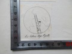 - (Ojetti, Ugo), Etikett: Exlibris; 'Ex libris Ugo Ojetti'.  (Prototyp)