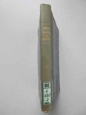 BE-4-460-2-rara : Histoire générale de l'architecture, 1,2. (1860)