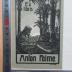 - (Palme, Anton), Etikett: Exlibris, Name, Abbildung; 'Ex libris
Anton Palme
W.R. Rhsbg.'.  (Prototyp)