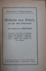 III 57637: Wilhelm von Scholz und seine besten Bühnenführer (o.J.)