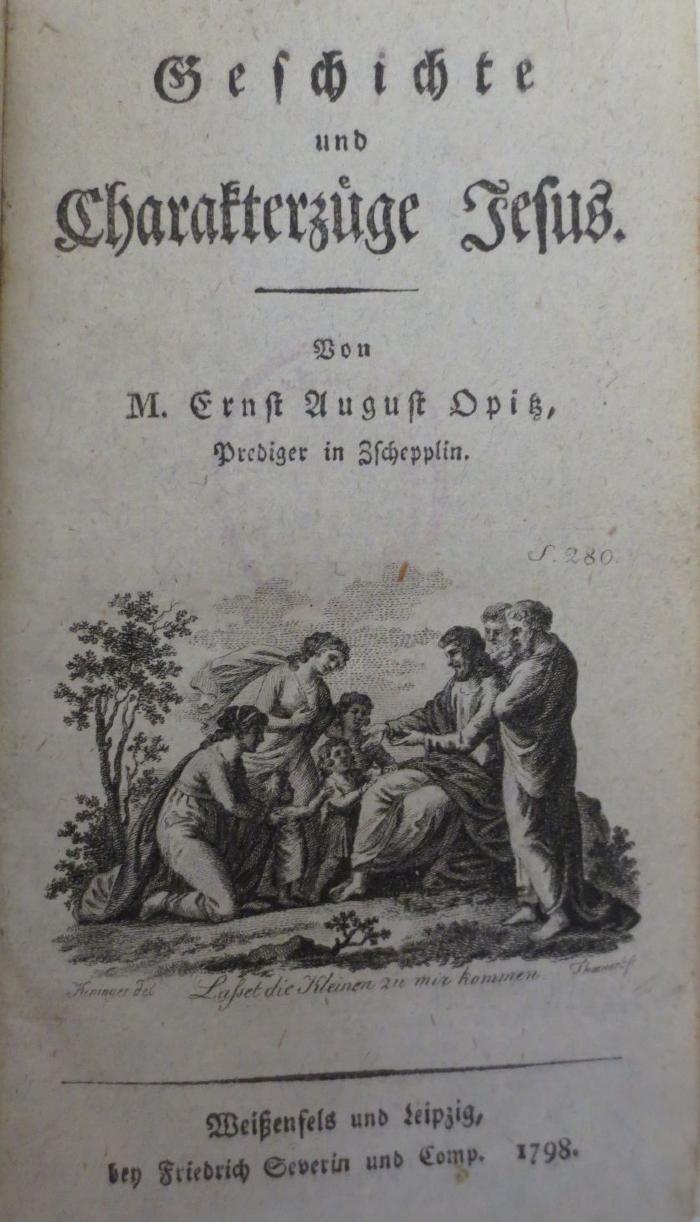  Geschichte und Charakterzüge Jesus (1798)