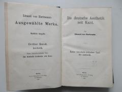 C-17-22-486-rara : Die deutsche Ästhetik seit Kant (1886)