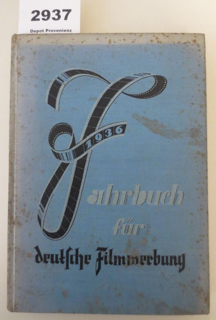 d 537 : Jahrbuch für deutsche Filmwerbung 1936 (1936)