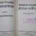 Uh 337 2.Ex.: Geschichte der evangelischen Mission in Afrika (1922)