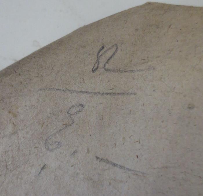 -, Von Hand: Nummer; '82
E.-'
