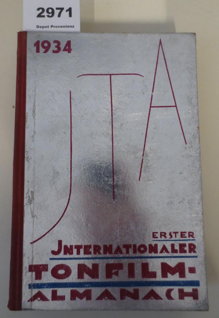  Erster Internationaler Tonfilm-Almanach (ITA) (1934)