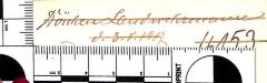 - (Landwehrmann[?], Dörchen[?]), Von Hand: Name; 'Dörchen[?] Landwehrmann[?] d. 3.8.1917'. 