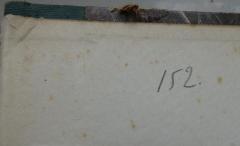 - (Neuberg, Carl), Von Hand: Annotation; '152'. 