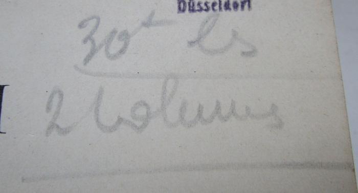 Ki 545 f 1: Lehrbuch der Physiologie des Menschen. Erster Band (1911);- (unbekannt), Von Hand: Nummer, Notiz; '30+ ls
2 [...]'. 