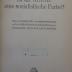  Ist die NSDAP eine sozialistische Partei? Eine grundsätzliche Auseinandersetzung mit der NSDAP über Gewerkschaftsfragen, Sozialpolitik, Wirtschaft und Sozialismus (1933)