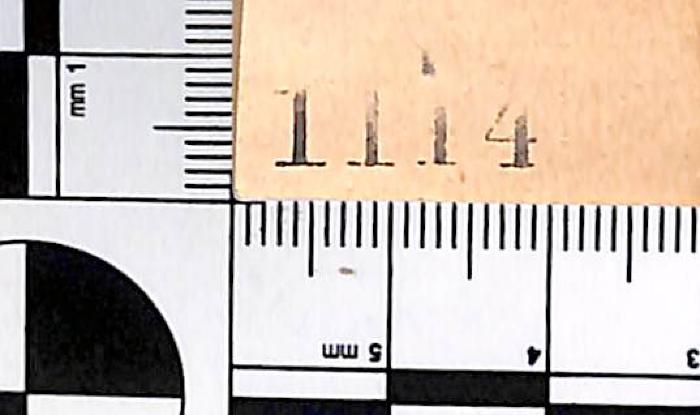 - (NSDAP-Gauarchiv Südhannover-Braunschweig), Stempel: Signatur; '1114'. 