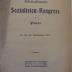  Internationaler Sozialisten-Kongress zu Paris : 23. bis 27. September 1900 (Berlin)